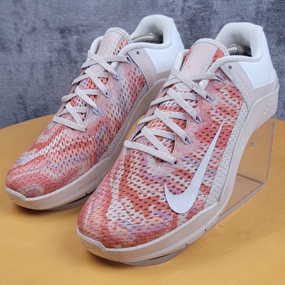 Nike Metcon 6 Training Shoes Women's Size 10 Desert Sand Beige Pink DJ3076-064